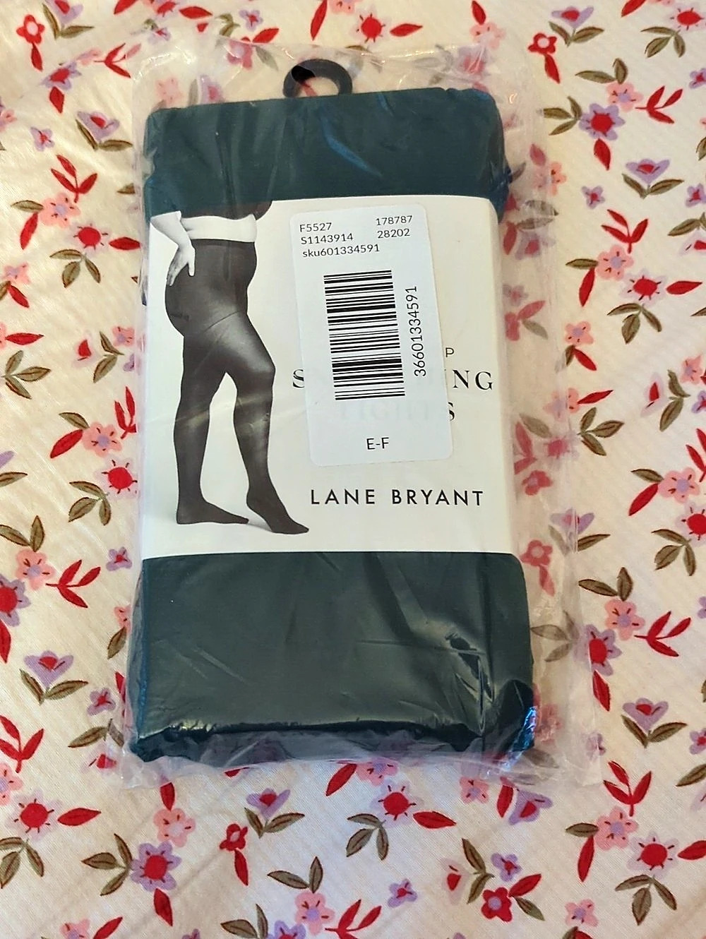 Lane Bryant Control Top  Shaping Tights Dark Teal E-F NWT